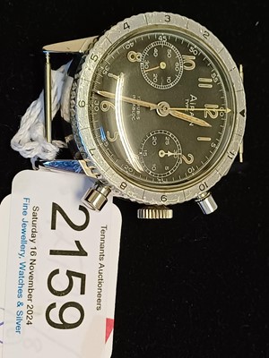 Lot 2159 - Airain: A Stainless Steel Chronograph...