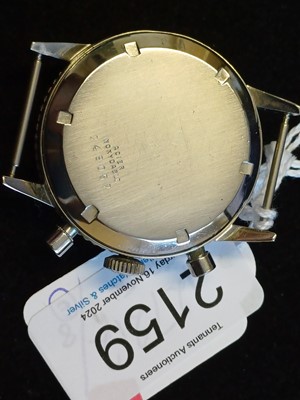 Lot 2159 - Airain: A Stainless Steel Chronograph...