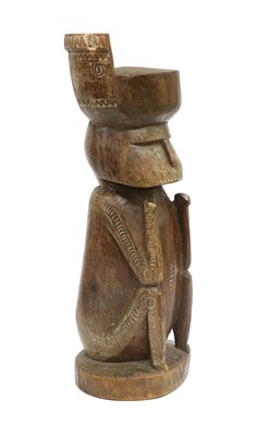 Lot 348 - A Massim Ancestor Figure, Papua New Guinea, of...