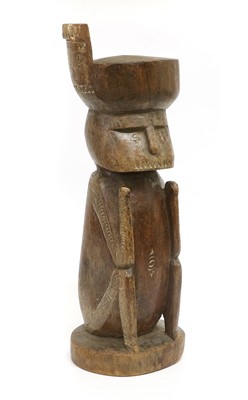 Lot 348 - A Massim Ancestor Figure, Papua New Guinea, of...