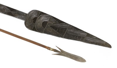 Lot 348 - A Massim Ancestor Figure, Papua New Guinea, of...
