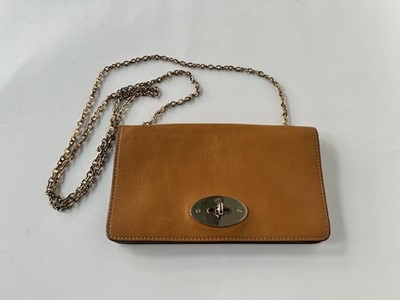 Lot 1035 - Mulberry Light Tan Leather Shoulder/Clutch Bag,...