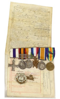 Lot 12 - A Boer War/First World War Military Cross...