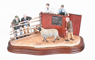 Lot 2177 - Border Fine Arts 'What am I Bid?' (Swaledale),...