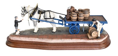 Lot 2024 - Border Fine Arts 'Guinness Dray', model No....