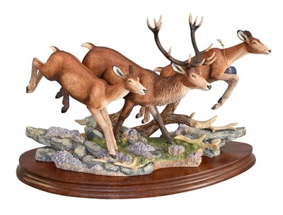 Lot 2192 - Border Fine Arts 'Highland Chase', model No....