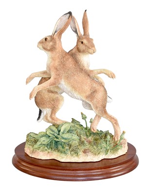 Lot 2193 - Border Fine Arts 'The March Hares', model No....