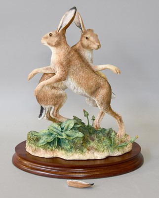 Lot 2193 - Border Fine Arts 'The March Hares', model No....