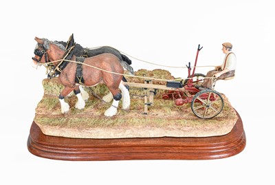 Lot 2053 - Border Fine Arts 'Hay Cutting Starts Today'...