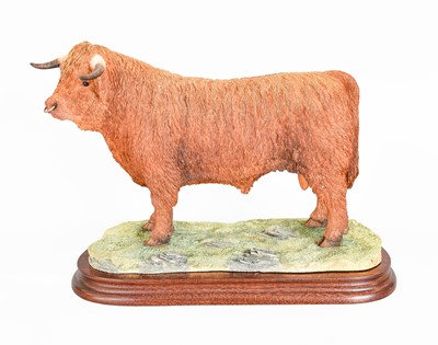 Lot 2141 - Border Fine Arts 'Highland Bull' (Style Three),...