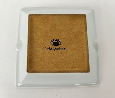 Lot 1021 - Hermès Porcelain Ashtray Depicting a West...