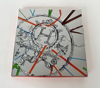 Lot 1022 - Hermès Silk Scarf Cheval-De-Caractère Designed...
