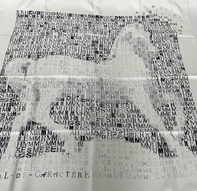 Lot 1022 - Hermès Silk Scarf Cheval-De-Caractère Designed...