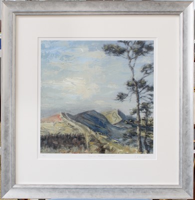 Lot 1042 - Richard Hobson (1945-2004) Figure on beach...
