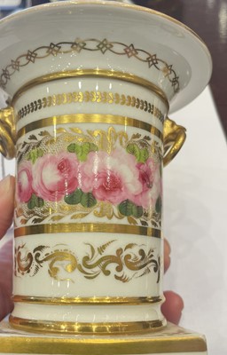 Lot 80 - A Regency Porcelain Spill Vase, circa 1830,...