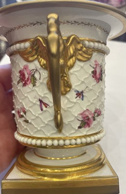 Lot 80 - A Regency Porcelain Spill Vase, circa 1830,...