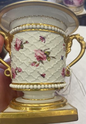 Lot 80 - A Regency Porcelain Spill Vase, circa 1830,...