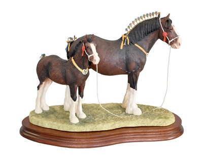 Lot 2095 - Border Fine Arts 'Champion Mare and Foal'...