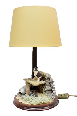 Lot 2005 - Border Fine Arts Table Lamp 'In the Shade'...