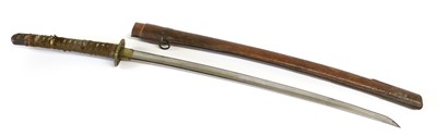 Lot 245 - A Second World War Japanese Gendaito Katana,...