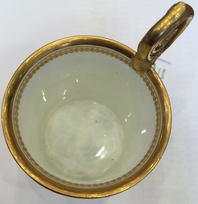 Lot 581 - A Sèvres Porcelain Cabinet Cup and Saucer,...