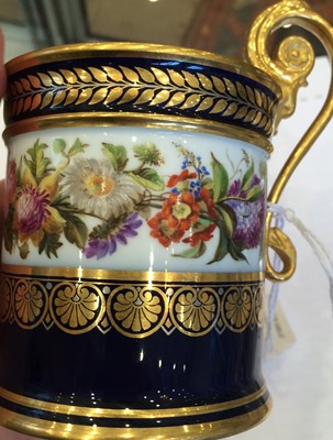 Lot 581 - A Sèvres Porcelain Cabinet Cup and Saucer,...