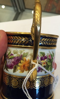 Lot 581 - A Sèvres Porcelain Cabinet Cup and Saucer,...