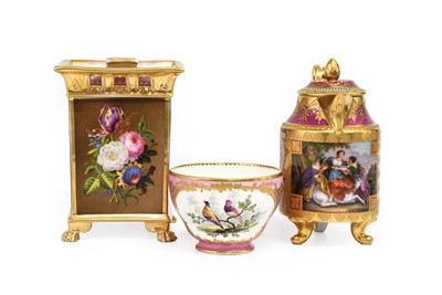 Lot 95 - A Sèvres Porcelain Cup, circa 1770, of ogee...