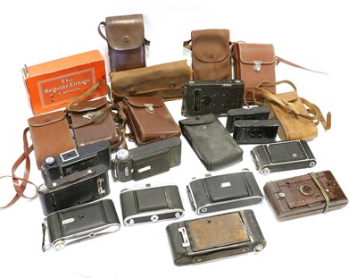 Lot 296 - Various Folding Cameras