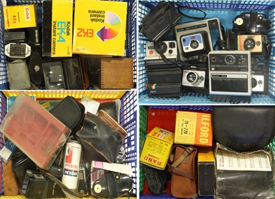 Lot 298 - Various Polaroid And Other Cameras