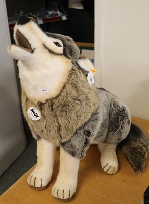 Lot 1081 - Steiff 'Snorry' Wolf, 66cm high