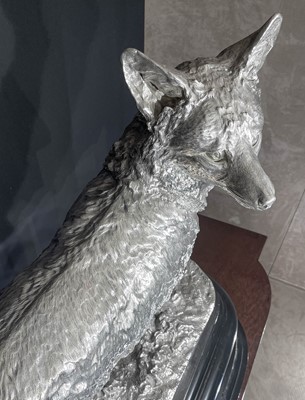 Lot 2077 - The Sir Bache Cunard Testimonial: An Important Victorian Life-Size Silver Model of a Fox