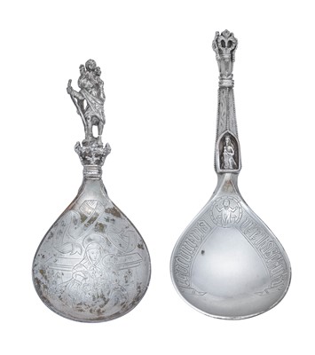 Lot 2030 - Three Norwegian Silver Spoons