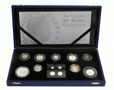 Lot 410 - Royal Mint, The Queen's 80th Birthday...