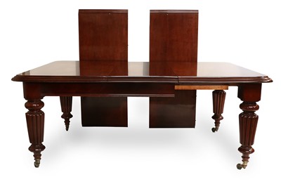 Lot 688 - A William IV Mahogany Extending Dining Table,...