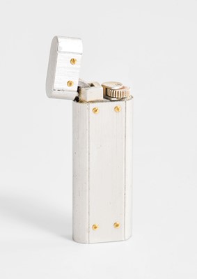 Lot 85 - A Les Must de Cartier Roller Gas Lighter, in...