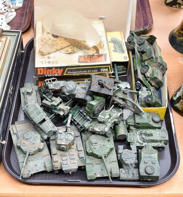 Lot 237 - Two Dinky WWII Aircraft Spitfire and me109E,...