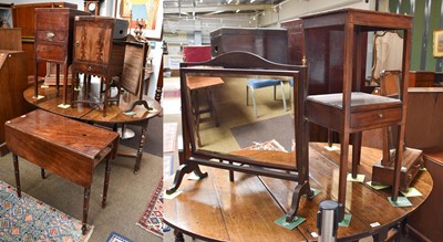 Lot 1368 - Three Various Georgian Washstands, two 19th...