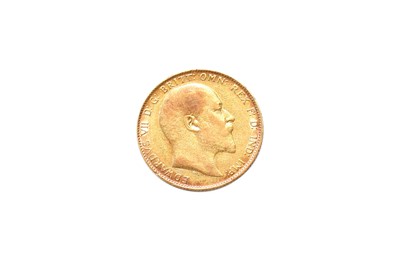 Lot 484 - Edward VII, Sovereign 1906; very fine