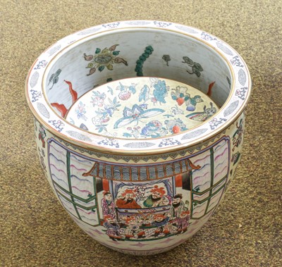 Lot 194A - A Chinese Porcelain Fish Bowl, Tongzhi reign...