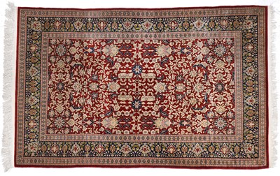 Lot 768 - Hereke Silk Rug Northwest Anatolia, modern The...