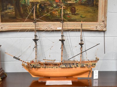 Lot 1384 - A Scratch Built Model of The Royal Yacht HMY...