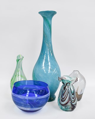 Lot 249 - Modern and Contemporary Art Glass, including a...