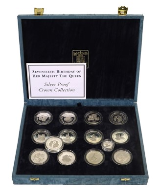 Lot 400 - Royal Mint, Seventieth Birthday of The Queen...