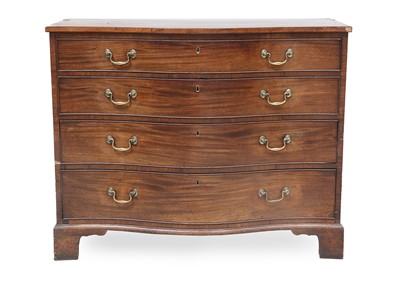 Lot 759 - A George III Mahogany Oak-Lined...