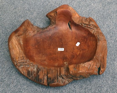 Lot 1238 - A Large Driftwood Bowl, 60cm by 53cm