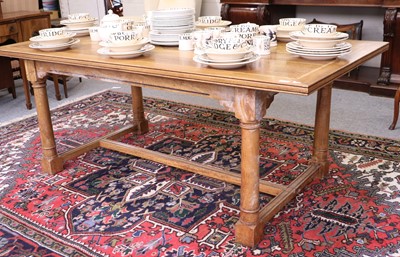 Lot 1418 - A Barker & Stonehouse Flagstone Dining Table,...