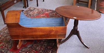 Lot 1216 - An Early 19th Century Oval Tripod Table, 71cm...