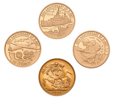 Lot 291 - Royal Mint, Channel Islands 3-Coin Gold Set...