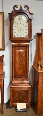 Lot 1282 - A Mahoganay Eight Day Longcase Clock, early...